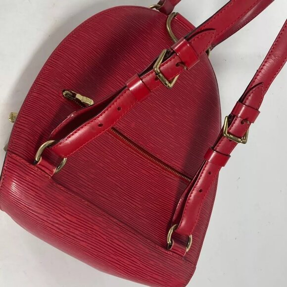 LOUIS VUITTON M52237 Epi Mabillon bag Backpack Epi Leather Castilian Red - Picture 5 of 15